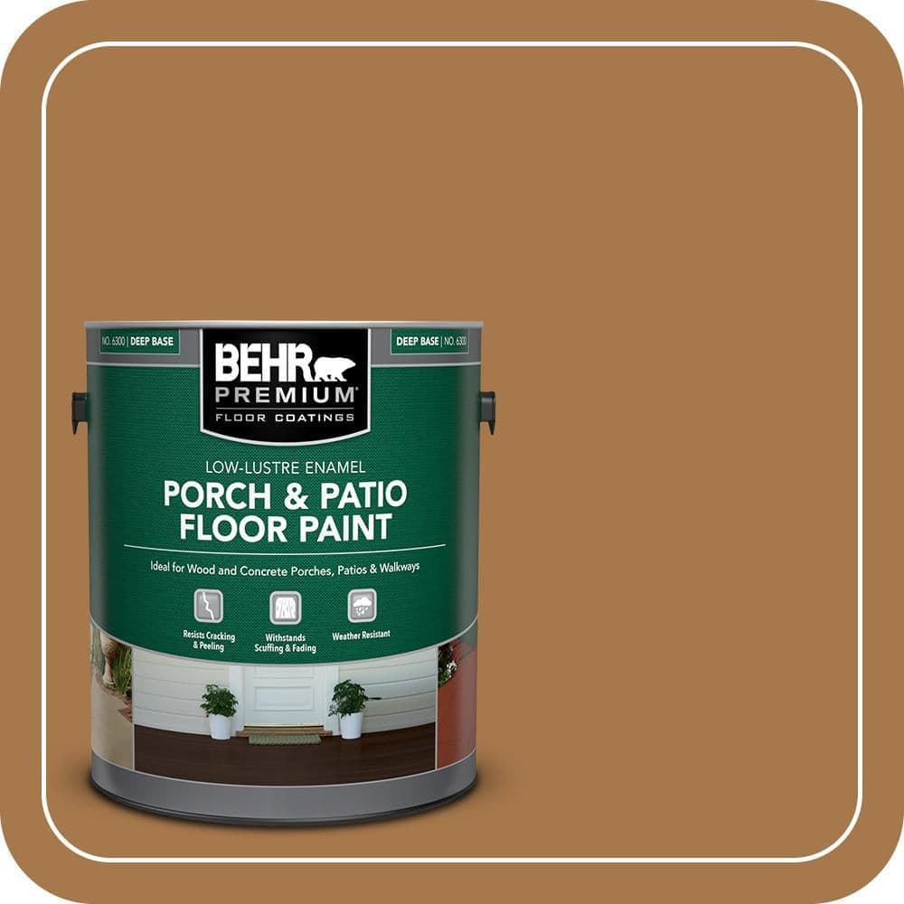 BEHR PREMIUM #MS-38 Low-Lustre Enamel Interior/Exterior Porch and Patio Floor Paint (1)