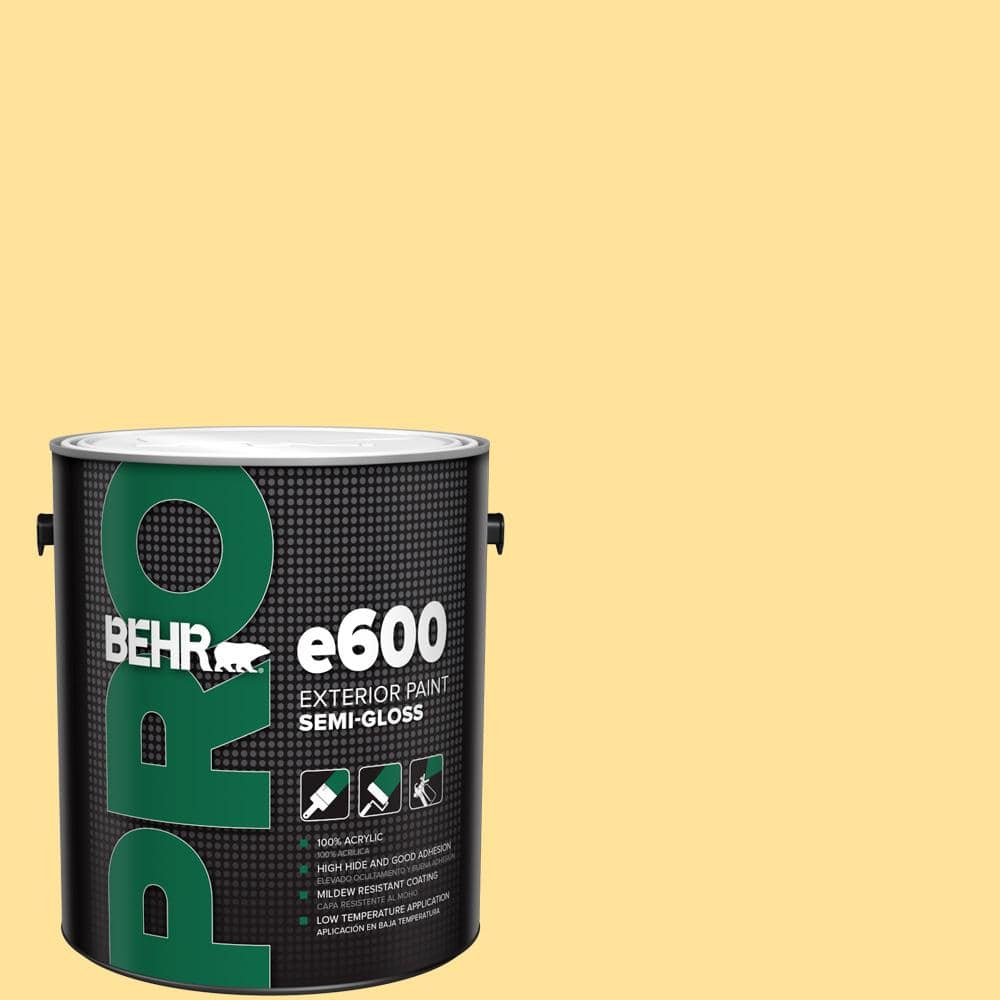 BEHR PRO 1 gal. #P290-3 Roasted Corn Semi-Gloss Exterior Paint