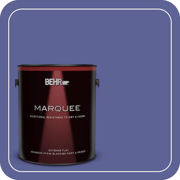 BEHR MARQUEE 1 gal. #S-G-620 Wizard Flat Exterior Paint & Primer (2)