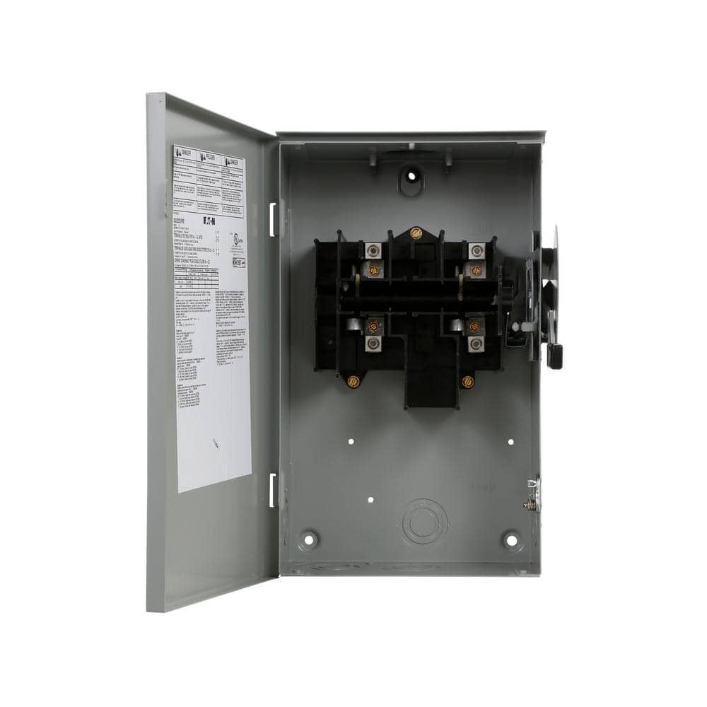 Eaton General Duty 60 Amp Non-Fusible Outdoor Safety Switch (2)