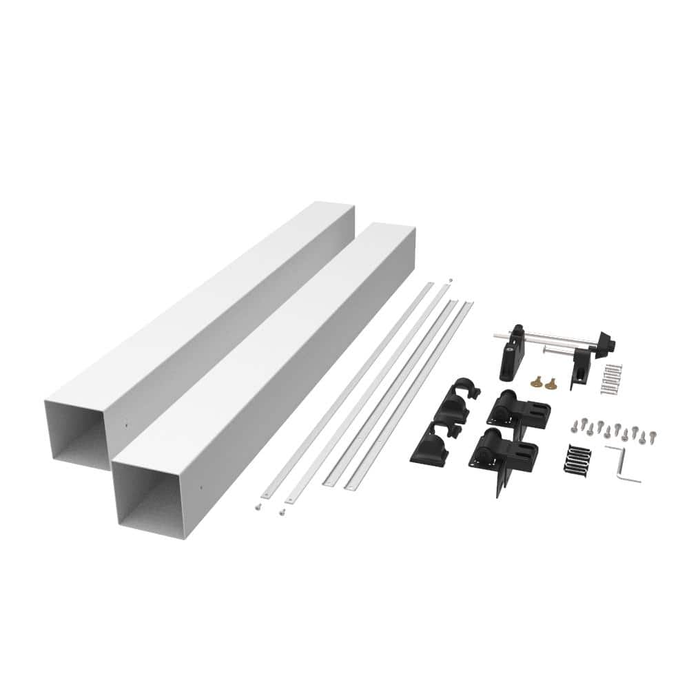 RDI Transform Resalite Gate Kit with 42 in. Rail Height in Satin White (1)
