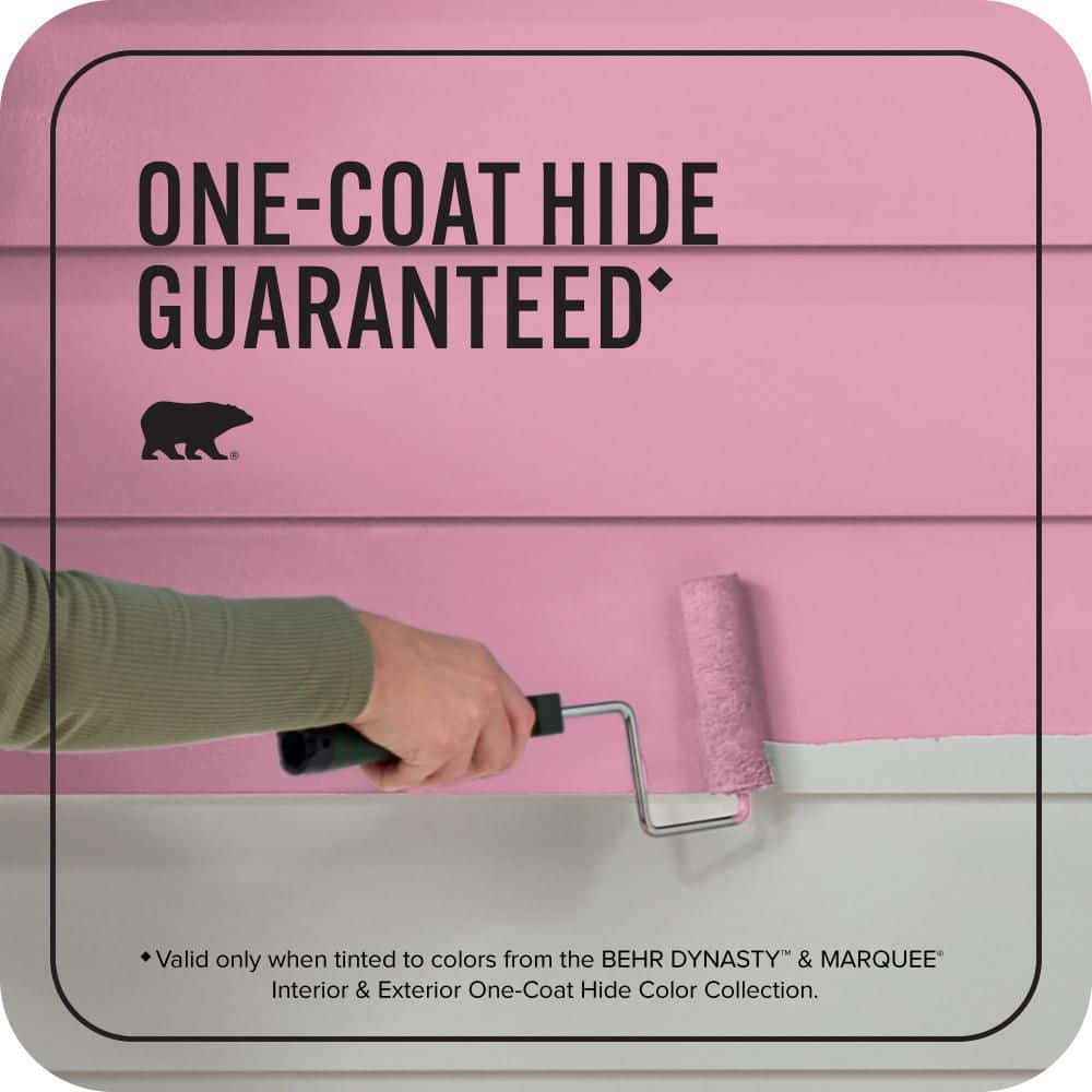 BEHR MARQUEE 1 gal. #P130-4 Its a Girl Flat Exterior Paint & Primer (3)
