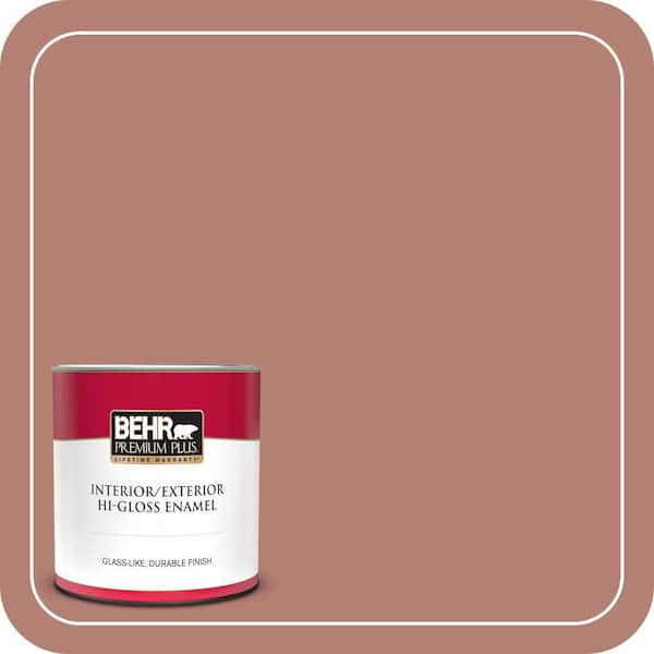 BEHR PREMIUM PLUS #ICC-102 Copper Pot Flat Low Odor & Primer (4)
