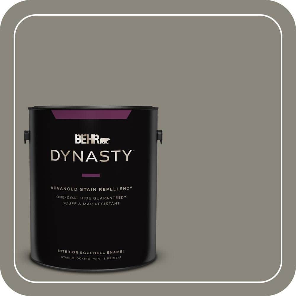 BEHR DYNASTY 1 gal. #T12-11 Compass Eggshell Enamel Interior Stain-Blocking Paint & Primer