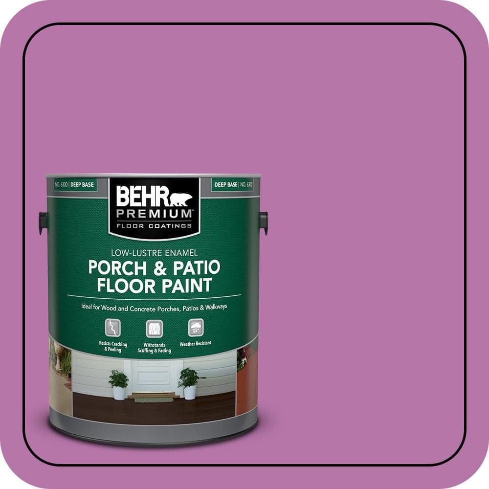 BEHR PREMIUM #P110-5A Low-Lustre Enamel Interior/Exterior Porch and Patio Floor Paint (1)