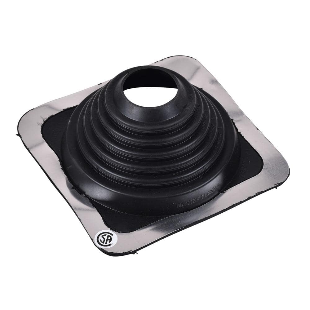 Oatey Master Flash 10 in. x 10 in. Vent Pipe Roof Flashing with 2-3/4 in. - 7 in. Adjustable Diameter (2)