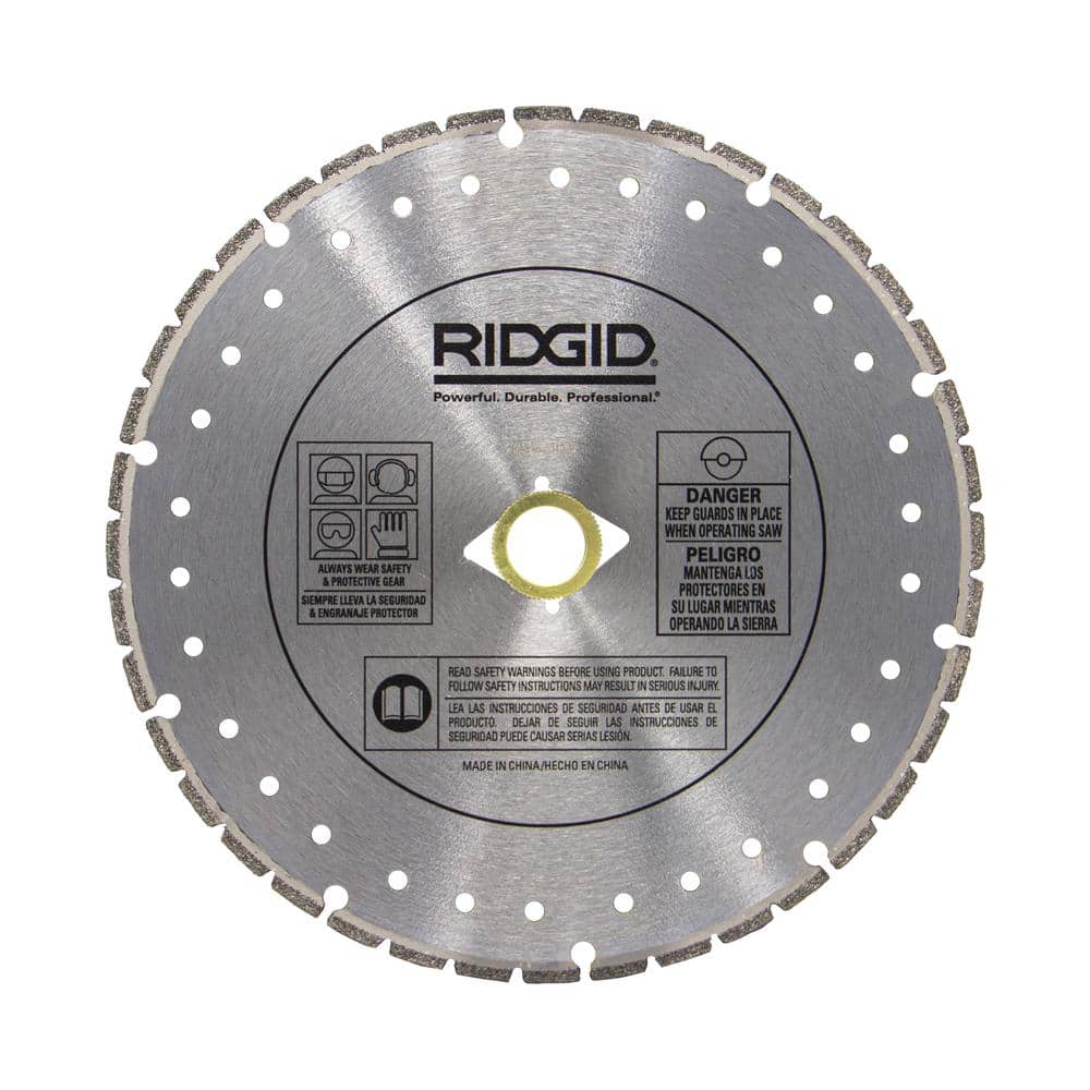 RIDGID 7 in. Metal Cutting Diamond Blade (2)