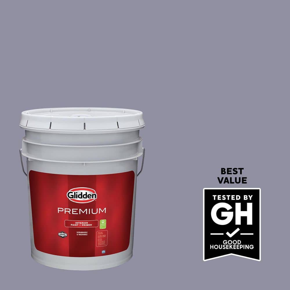 Glidden Premium 5 gal. PPG1171-5 Cotton Flannel Eggshell Interior Paint