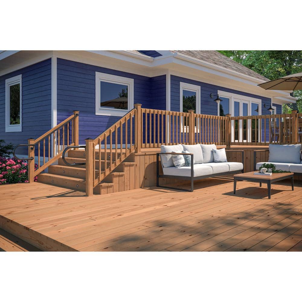 ProWood 2 in. x 2 in. x 36 in. Square-End Cedar-Tone Above-Ground Pressure-Treated Water-Repellent Pine Wood Balusters (16-Pack) (2)