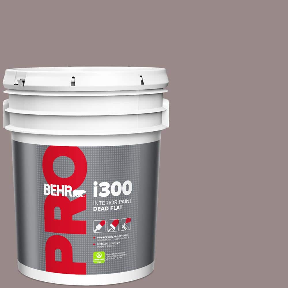 BEHR PRO 5 gal. #MQ1-37 Fashion Week Dead Flat Interior Paint