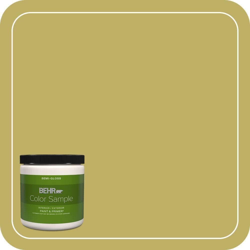 BEHR PREMIUM PLUS #PPU9-06 Riesling Grape Enamel Interior Stain-Blocking Paint and Primer (1)