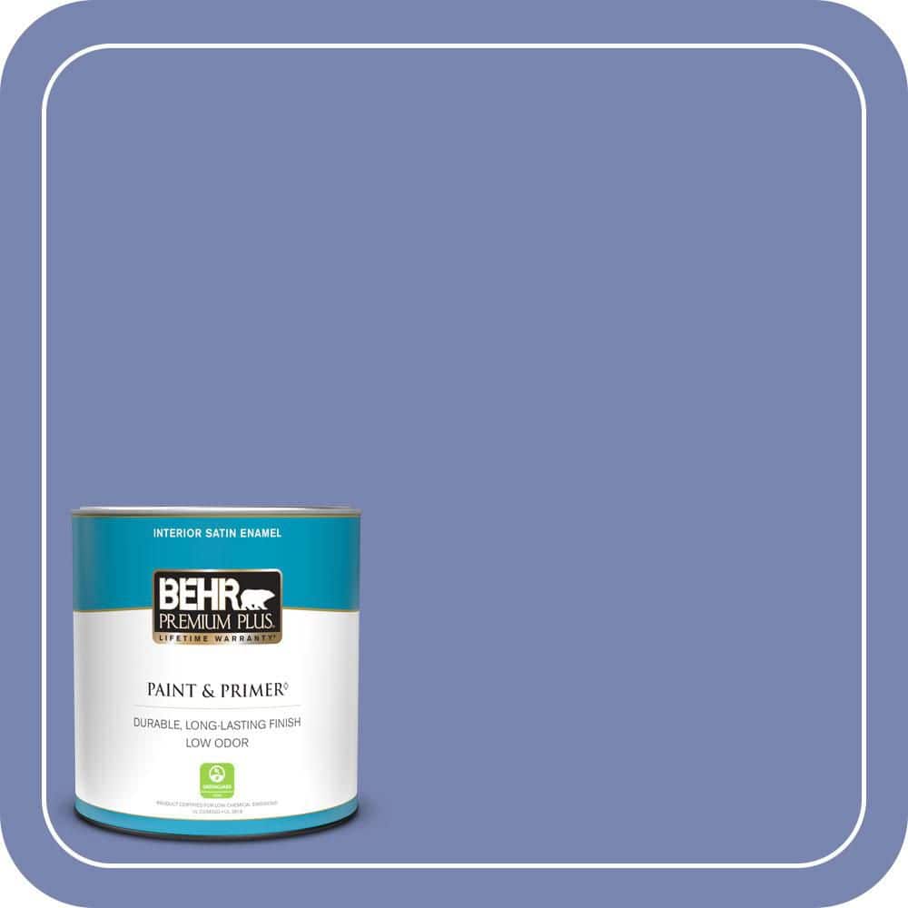 BEHR PREMIUM PLUS #610B-5 Corsican Purple Enamel Low Odor & Primer (1)