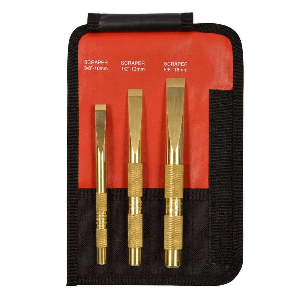 Mayhew Brass Scraper Set (3-Piece)