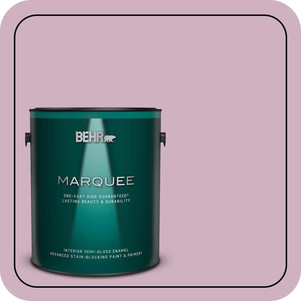 BEHR MARQUEE 1 gal. #S120-3 Candlelight Dinner Semi-Gloss Enamel Interior Paint & Primer