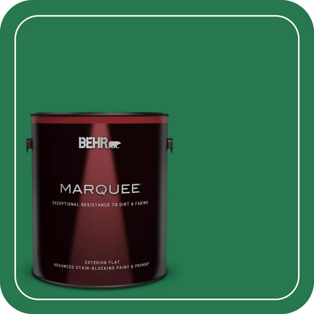 BEHR MARQUEE 1 gal. #460B-7 Pine Grove Flat Exterior Paint & Primer (1)
