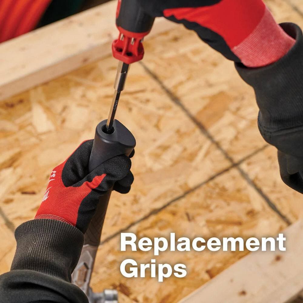 Milwaukee 14 oz. TiBone Milled Face with Curved Handle with Black Replacement Grip 2 Piece (3)