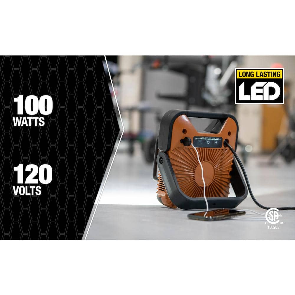 Southwire 10,000 Lumens LED Work Light (2)