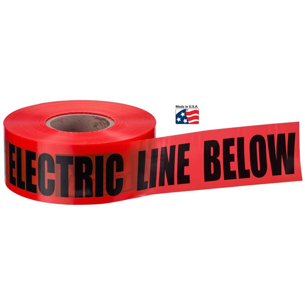 IDEAL 3 in. x 1000 ft. Buried Electrical Line Caution Tape (2)