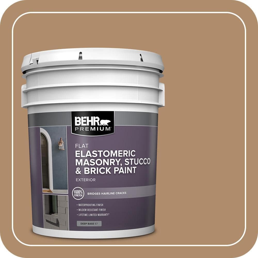 BEHR PREMIUM 5 gal. #N270-5 River Road Elastomeric Masonry, Stucco and Brick Exterior Paint (1)