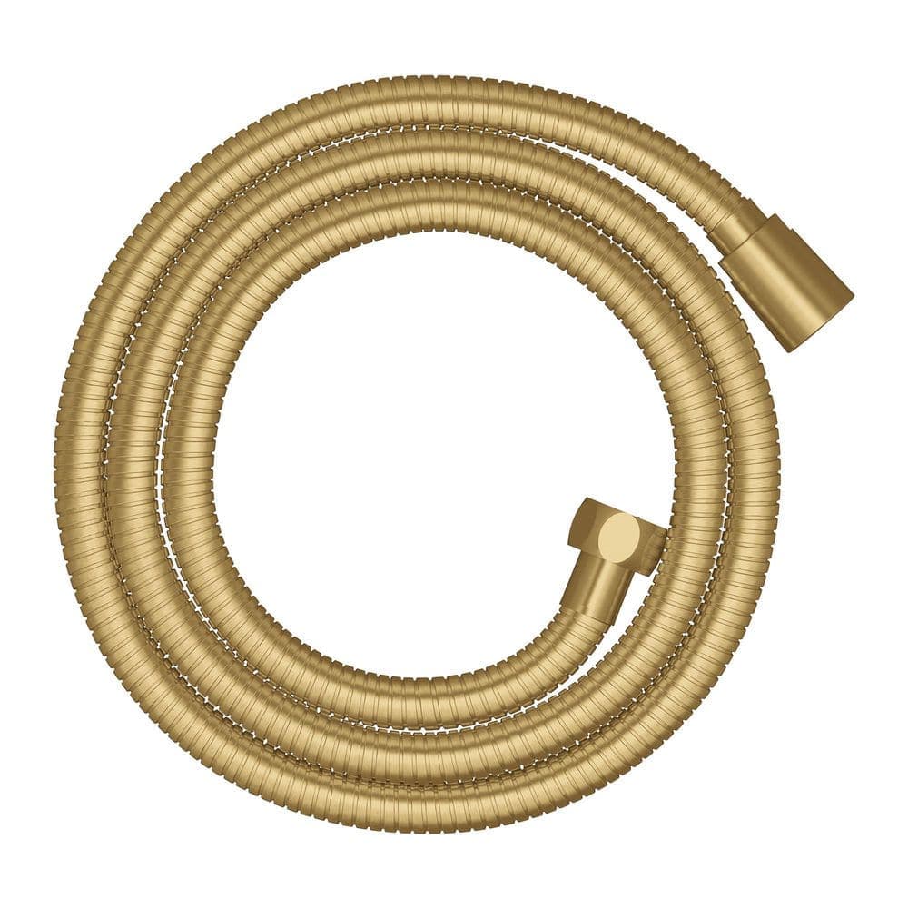 GROHE Universal 59 in. Metal Twist-Free Shower Hose in Brushed Gold (1)