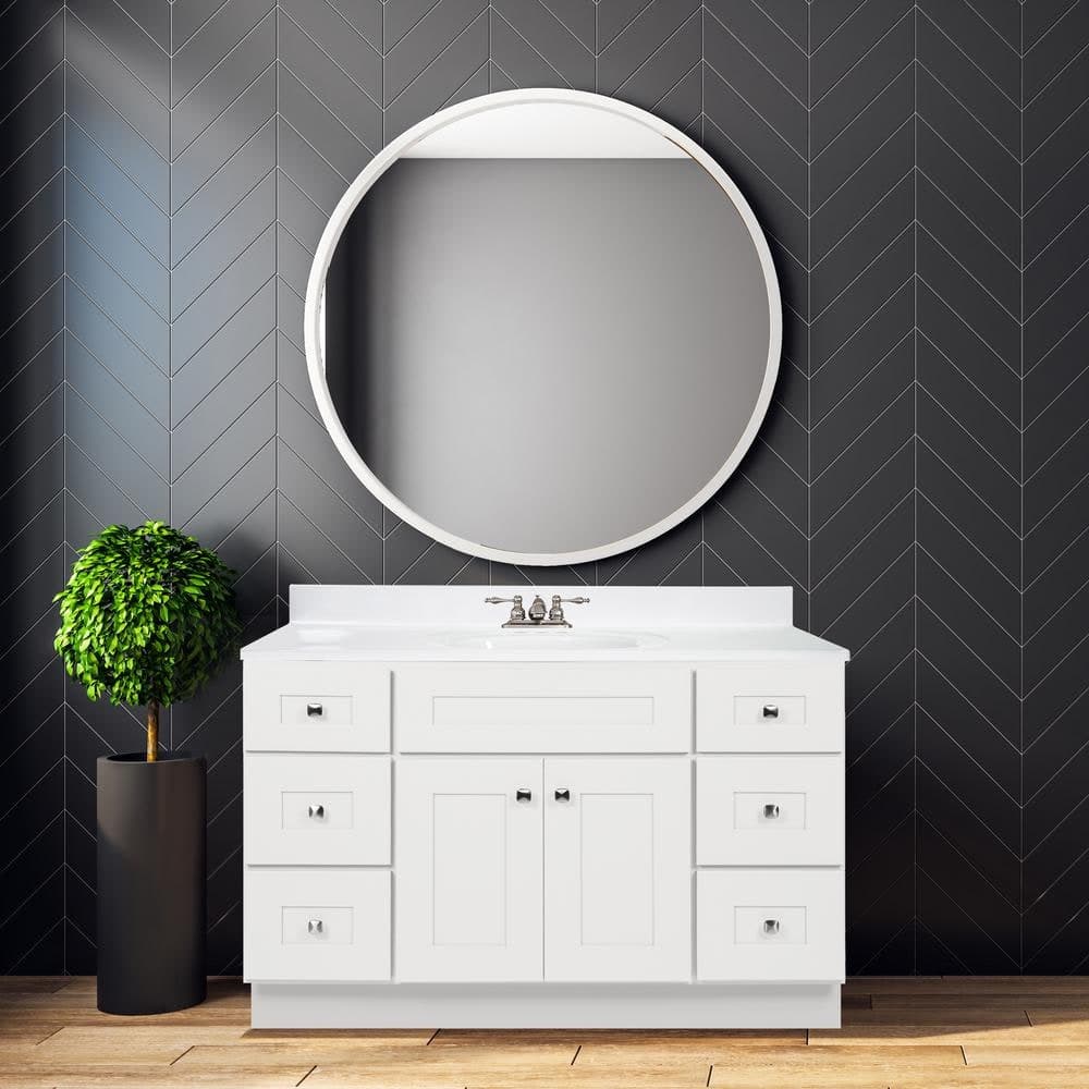 Design House Brookings W 21.73 in D 31.5 in H Fully Assembled Bath Vanity Cabinet without Top (3)