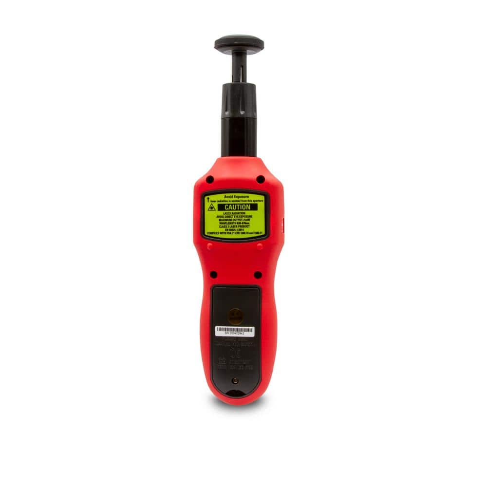 TRIPLETT Contact/Laser Photo Tachometer with Cert of Traceability to N. I. S. T (3)