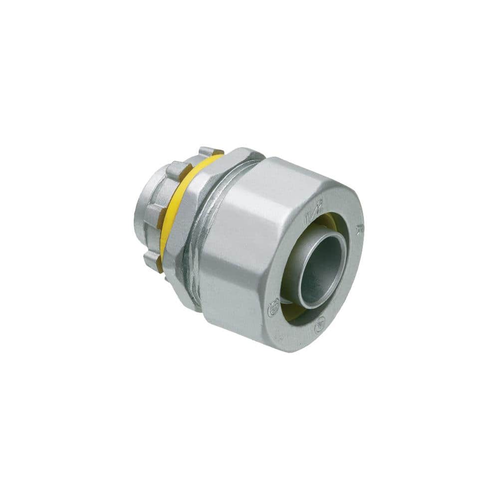 Arlington Industries 2 in. Straight Zinc Die-Cast Connector