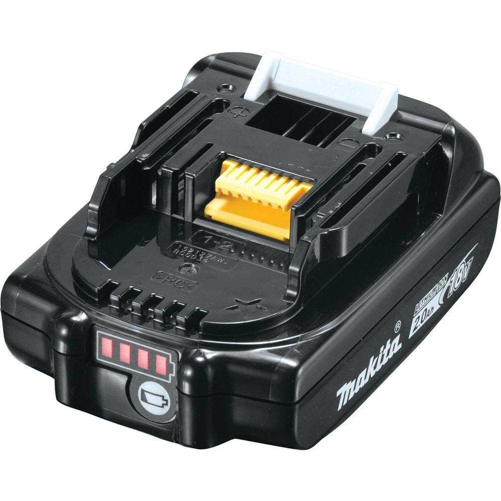 Makita 18V LXT Lithium-Ion Compact Battery Pack 2.0Ah and 18V LXT Battery Pack 2.0Ah with 18V LXT Battery Pack 2.0Ah (3)
