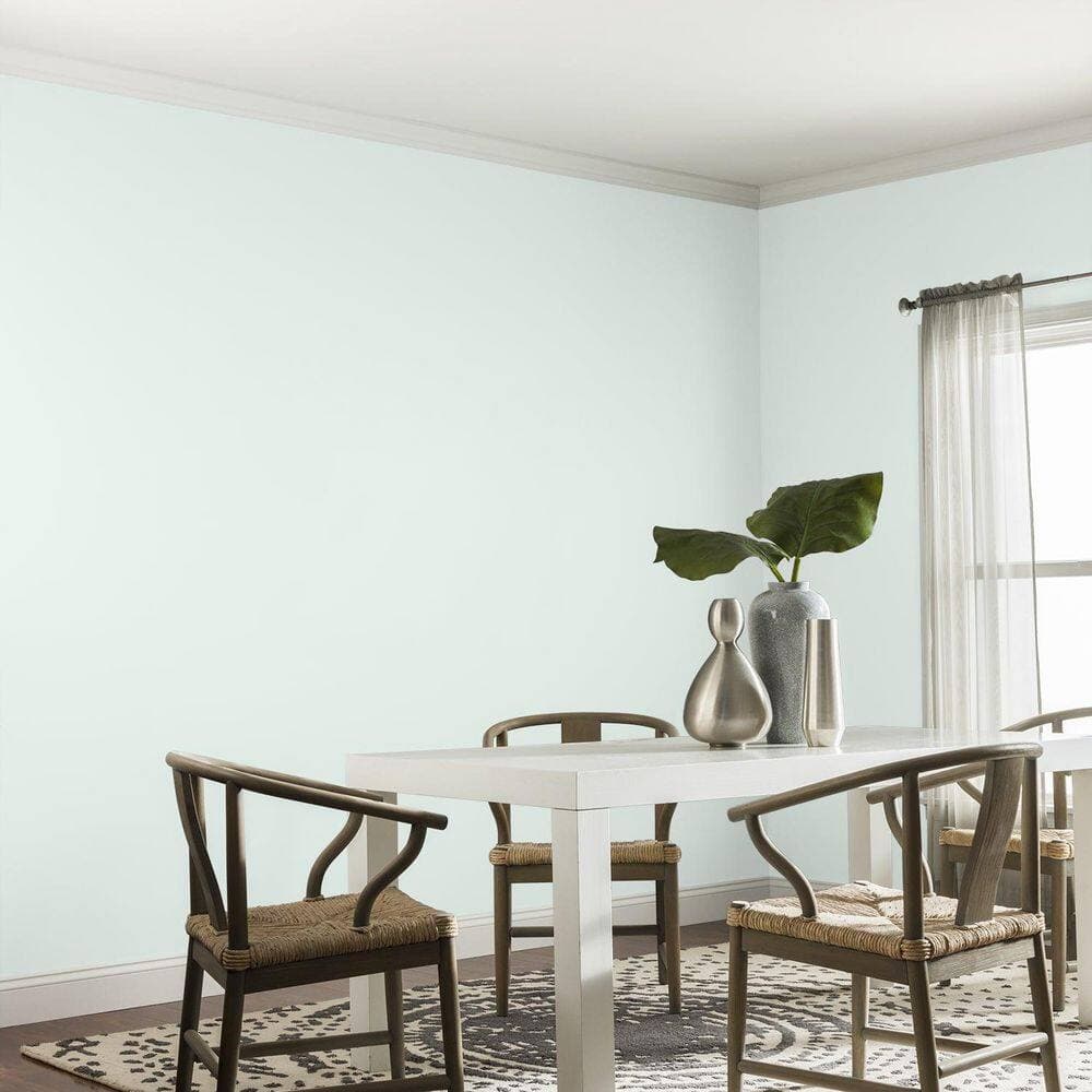 Glidden Ultra-Hide 1 Gal. PPG1137-2 Northern Lights Eggshell Interior Paint (4)