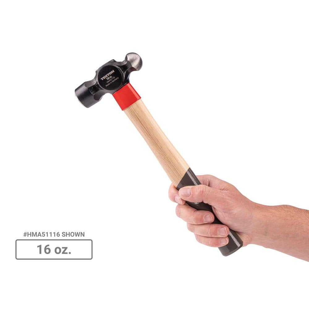 TEKTON Ball Peen Hammer Set, 3-Piece (12,16,25 oz. ) (2)
