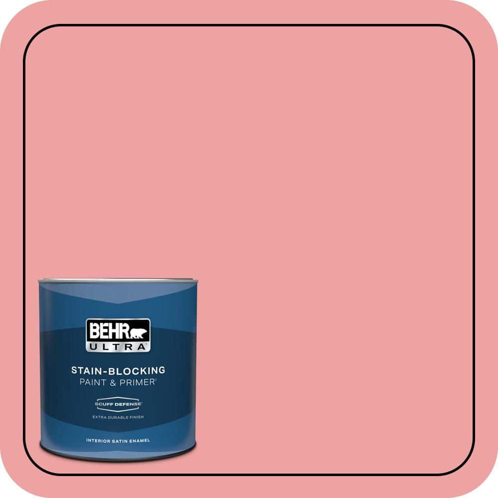BEHR ULTRA 1 qt. #P170-3 Infatuation Extra Durable Satin Enamel Interior Paint & Primer (1)