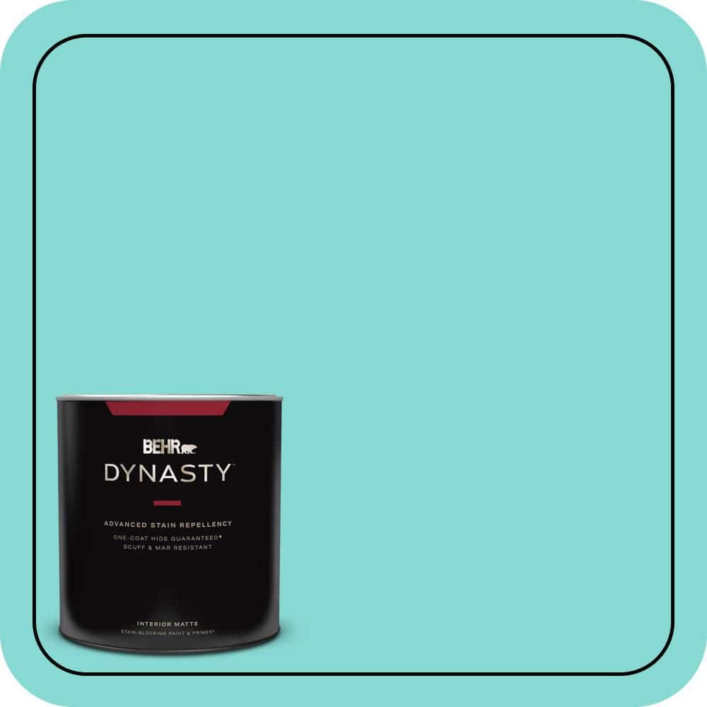 BEHR DYNASTY 1 qt. #P450-3 Rainwater Matte Interior Stain-Blocking Paint & Primer