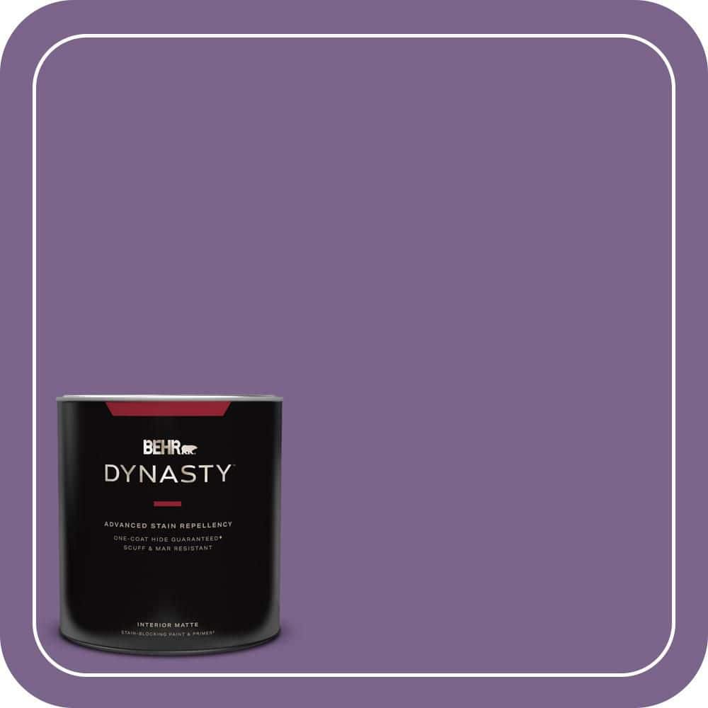 BEHR DYNASTY 1 qt. #M570-6 Notorious Matte Interior Stain-Blocking Paint and Primer