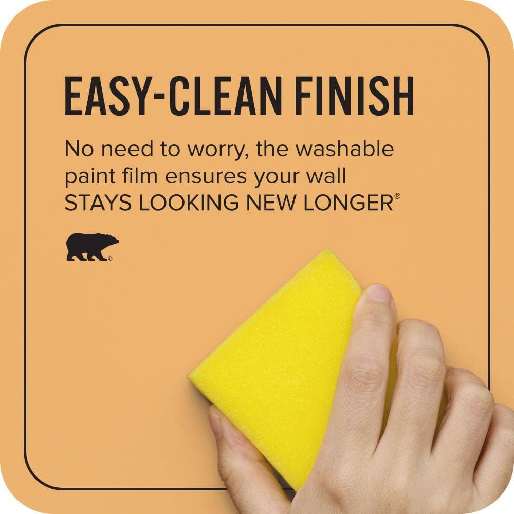 BEHR ULTRA 1 gal. #PPU6-03 Sunburst Extra Durable Flat Interior Paint & Primer (4)