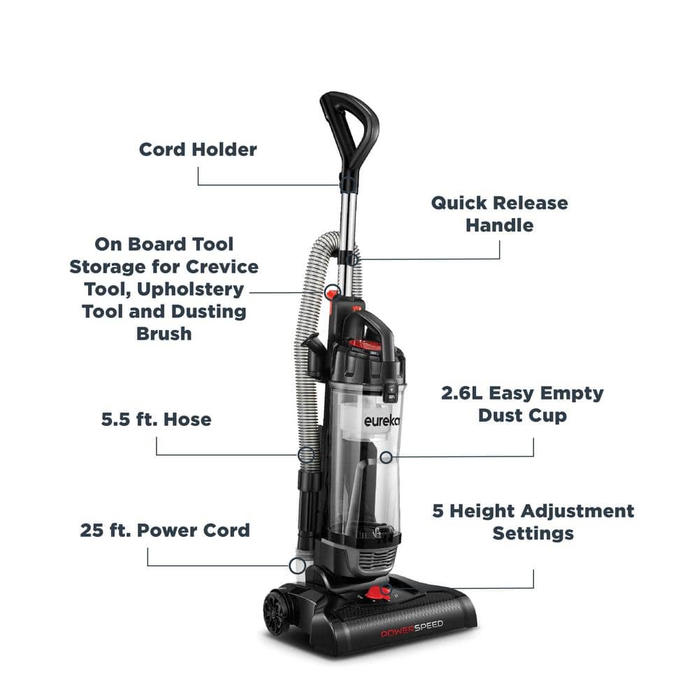 Eureka PowerSpeed Multi-Surface Upright Bagless Vacuum Cleaner (4)