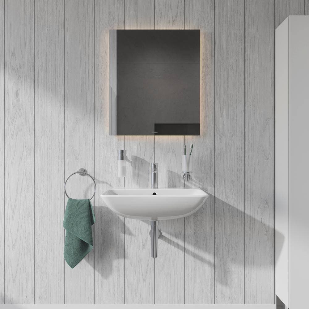 Duravit ME by Starck 23.63 in. Rectangular Bathroom Sink in White (3)