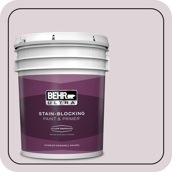 BEHR ULTRA 5 gal. #PPU16-07 Mystic Fairy Extra Durable Eggshell Enamel Interior Paint & Primer (2)