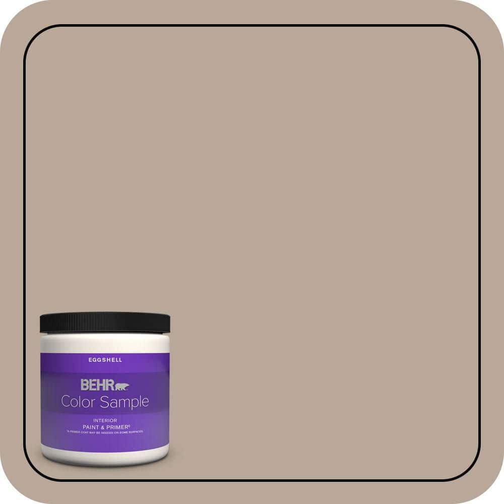 BEHR PREMIUM PLUS #PPU5-14 Mesa Taupe Enamel Low Odor & Primer