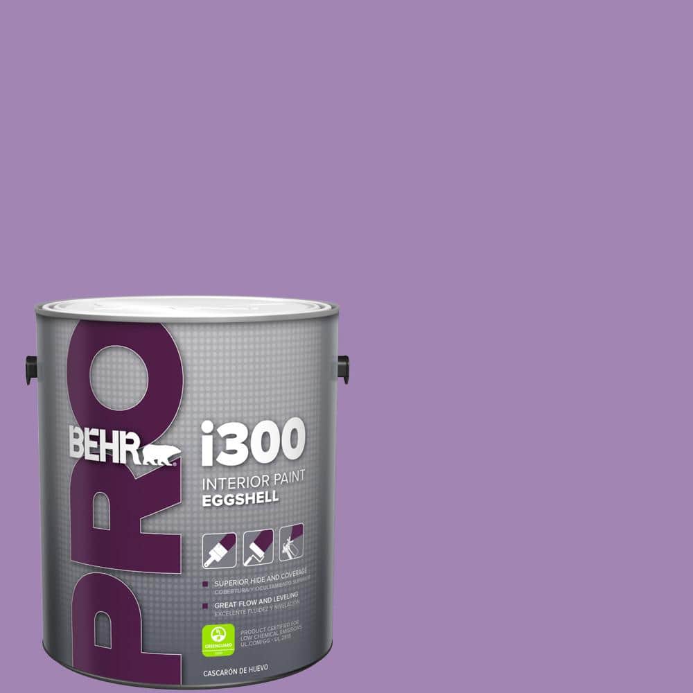 BEHR PRO 1 gal. #660B-6 Daylight Lilac Eggshell Interior Paint