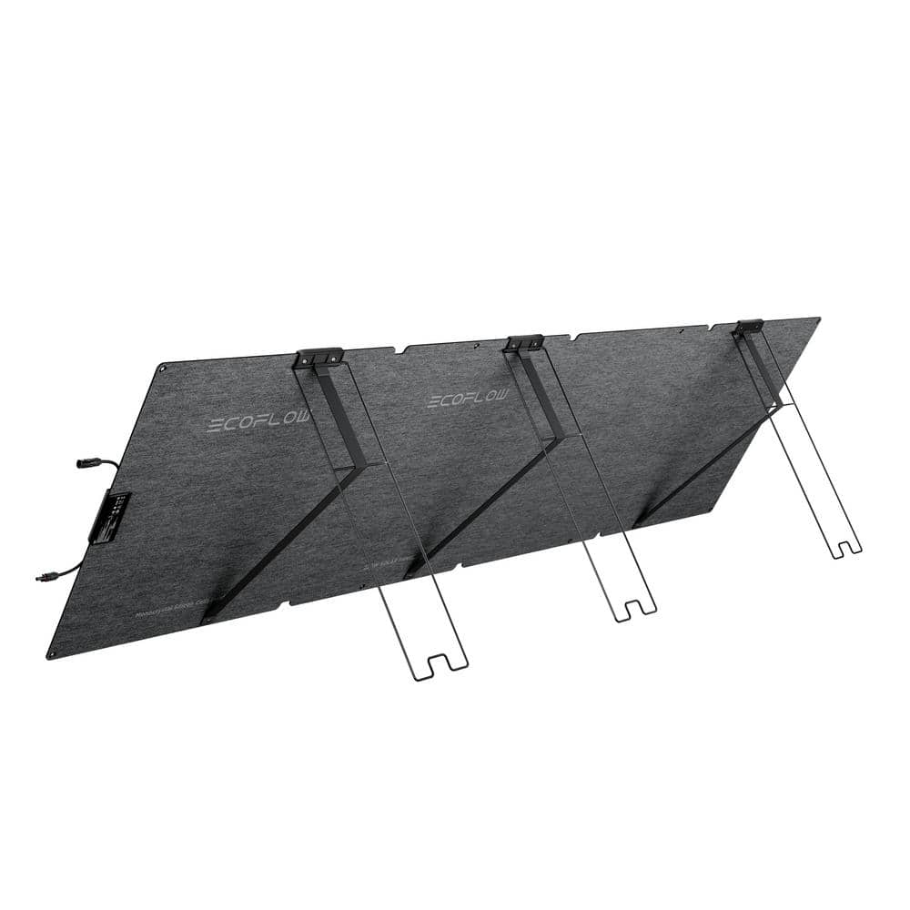 EcoFlow NextGen 220-Watt Portable Solar Panel (1-Side), IP68, Solar Charger for Solar Generator, Monocrystalline Solar Panel (2)