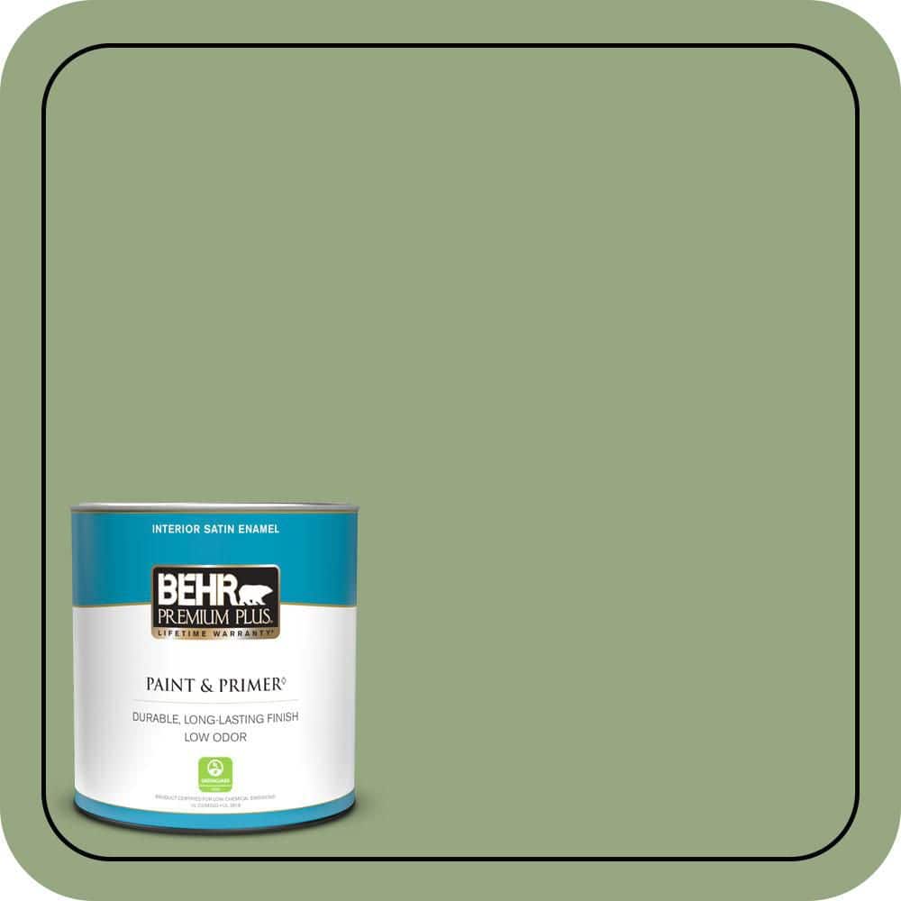 BEHR PREMIUM PLUS #M380-5 Hillside Grove Enamel & Primer Color Sample (1)