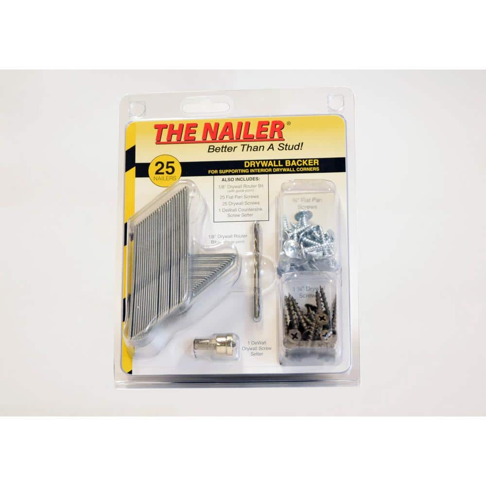 THE NAILER Drywall Backer Clip Kit (25-Pack) (2)