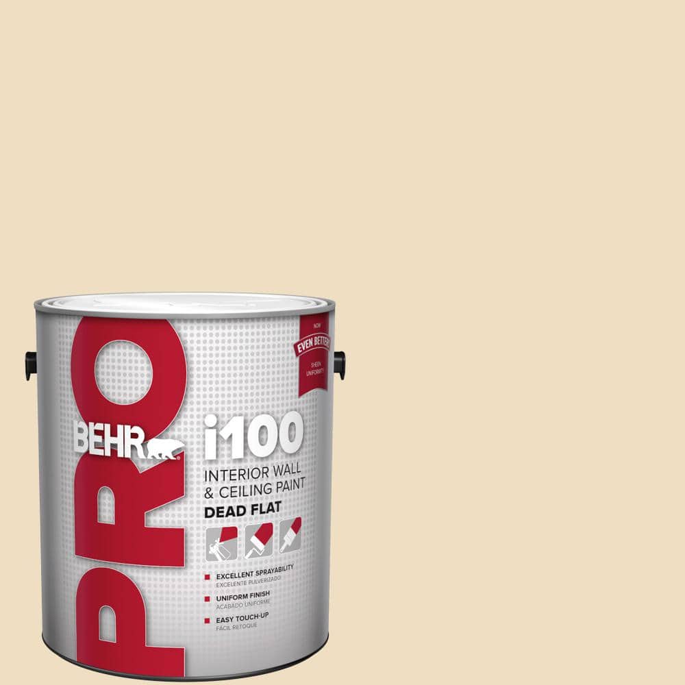 BEHR PRO 1 gal. #330E-2 Cornerstone Dead Flat Interior Paint