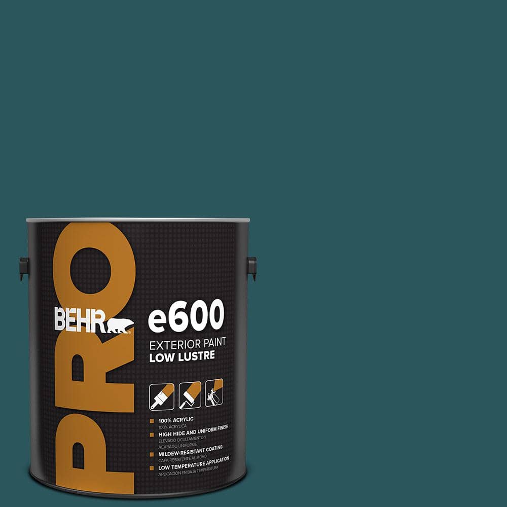 BEHR PRO 1 gal. #MQ6-01 Ocean Abyss Low Luster Exterior Paint