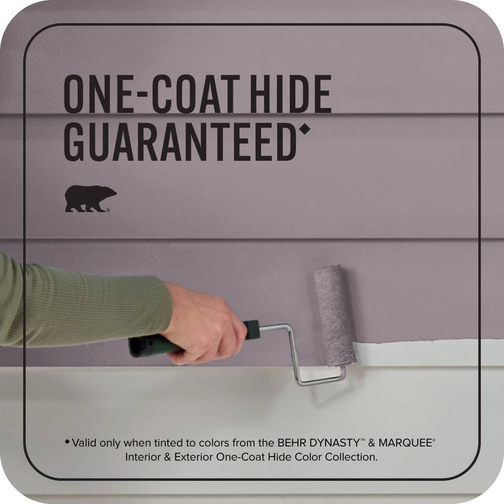 BEHR MARQUEE 1 gal. #N110-4 Gothic Purple Flat Exterior Paint & Primer (3)