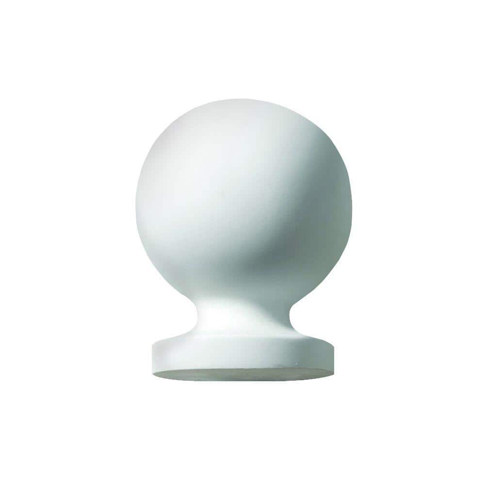 Fypon 6-3/4 in. x 5-1/4 in. x 5-1/4 in. Polyurethane Newel Post Ball Top (1)