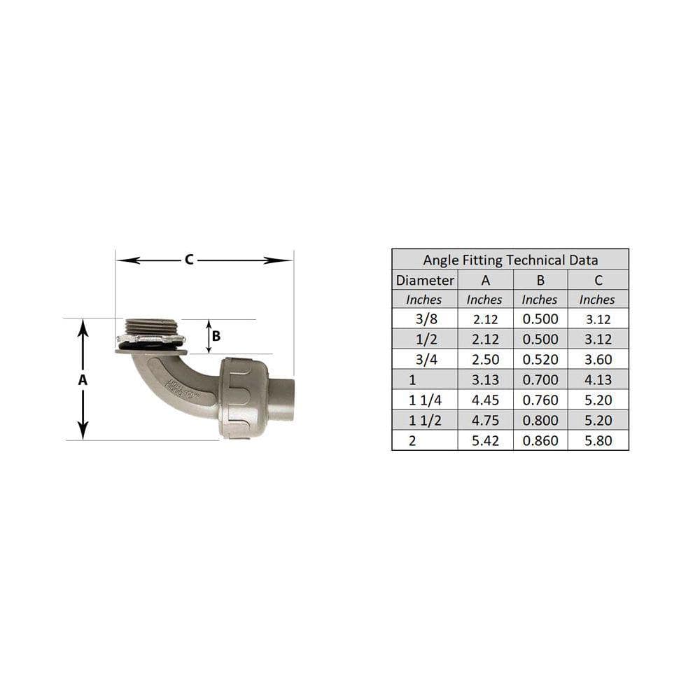 HYDROMAXX (25 Pack) 1-1/4" Dia. Liquid Tight Non Metallic Electrical PVC Conduit 90-Degree Elbow Angle Fitting Connector (3)