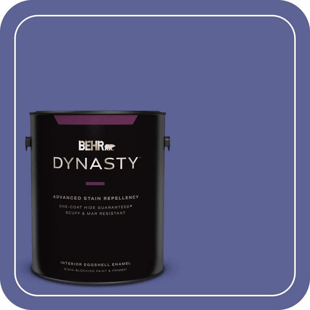 BEHR DYNASTY 1 gal. #S-G-620 Wizard Eggshell Enamel Interior Stain-Blocking Paint & Primer