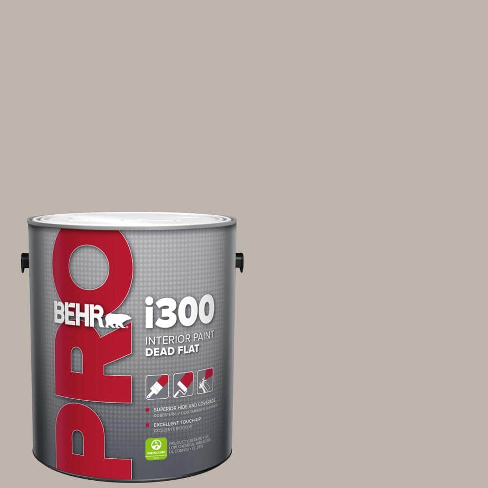 BEHR PRO 1 gal. #PPU18-12 Graceful Gray Dead Flat Interior Paint (1)