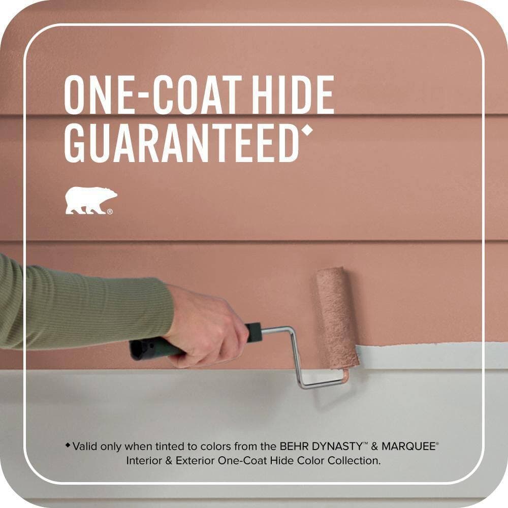 BEHR MARQUEE 5 gal. #PPU2-09 Ginger Rose Flat Exterior Paint & Primer (3)